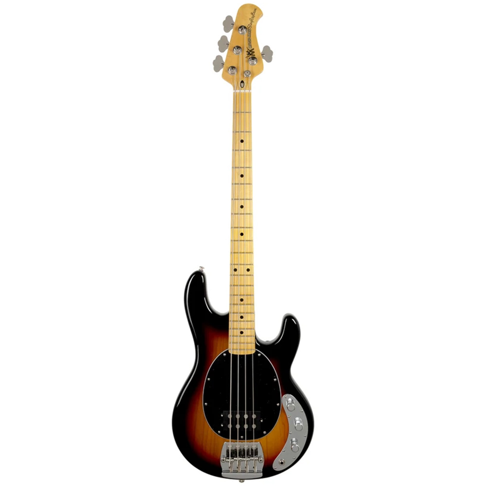 Music Man Retro 70s Stingray Akçaağaç Klavye Vintage Burst Bas
